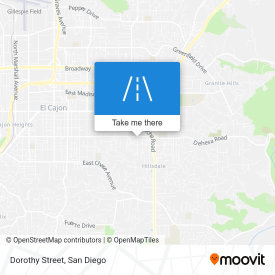 Mapa de Dorothy Street