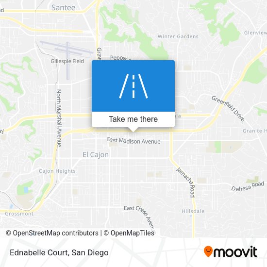 Ednabelle Court map