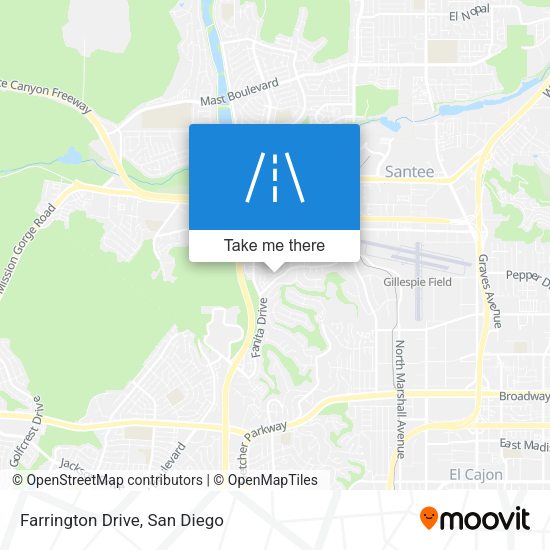 Mapa de Farrington Drive