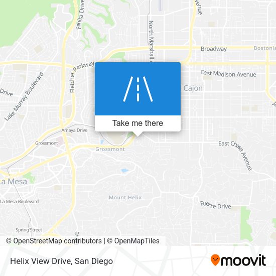 Mapa de Helix View Drive