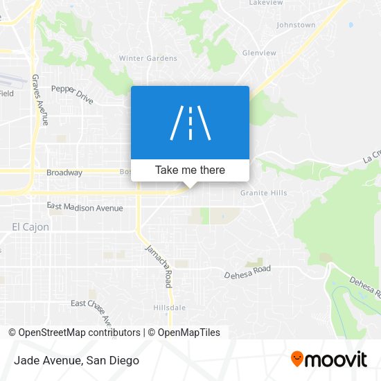 Mapa de Jade Avenue