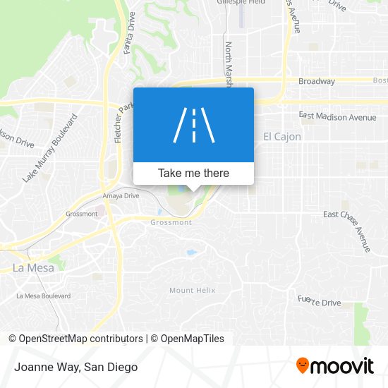 Mapa de Joanne Way