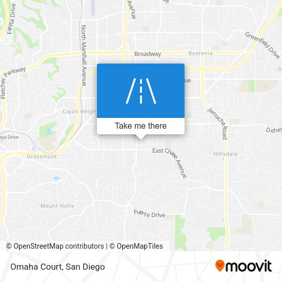 Mapa de Omaha Court