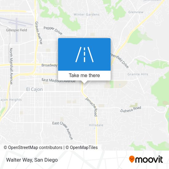 Mapa de Walter Way