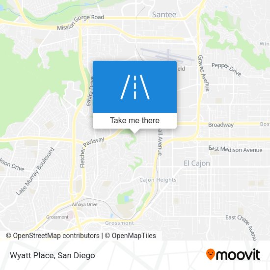 Mapa de Wyatt Place