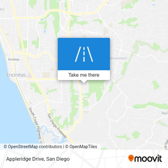 Mapa de Appleridge Drive