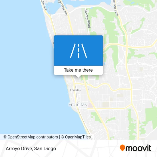 Arroyo Drive map