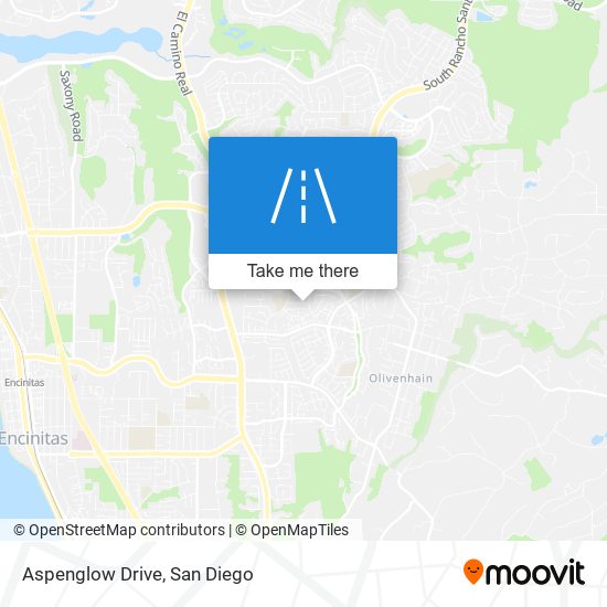 Mapa de Aspenglow Drive