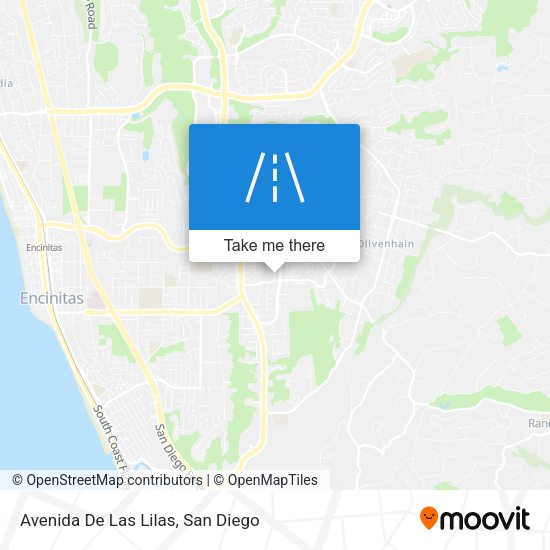 Avenida De Las Lilas map