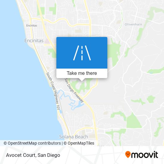 Mapa de Avocet Court