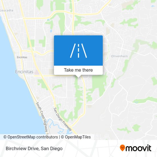 Mapa de Birchview Drive