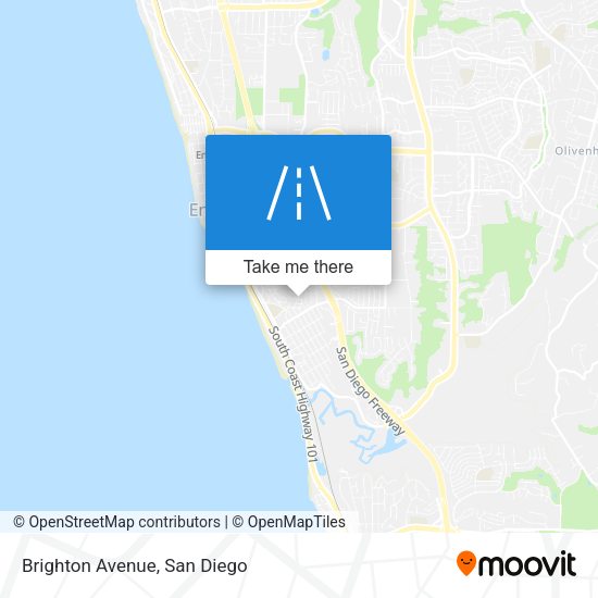 Mapa de Brighton Avenue