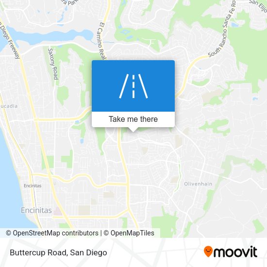 Mapa de Buttercup Road