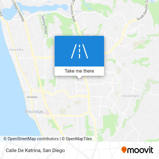 Mapa de Calle De Katrina