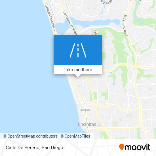 Mapa de Calle De Sereno