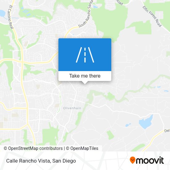 Mapa de Calle Rancho Vista