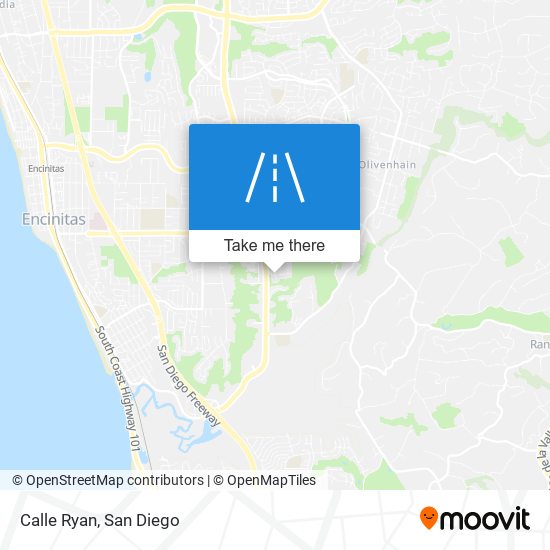 Mapa de Calle Ryan