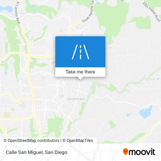Mapa de Calle San Miguel
