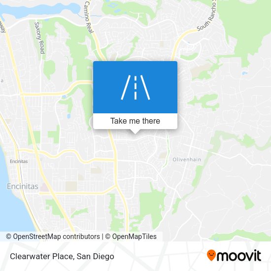 Mapa de Clearwater Place