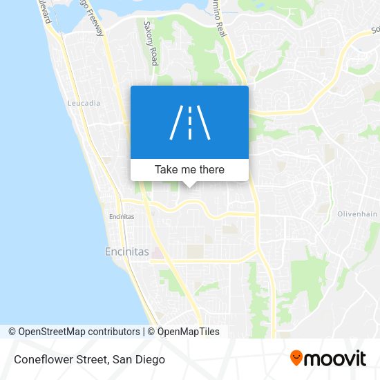 Mapa de Coneflower Street