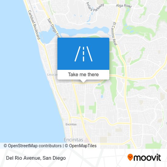 Mapa de Del Rio Avenue