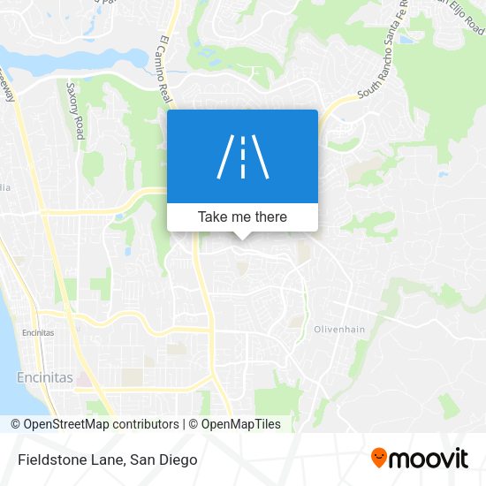 Mapa de Fieldstone Lane