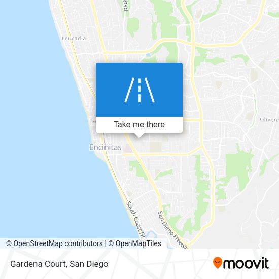 Mapa de Gardena Court