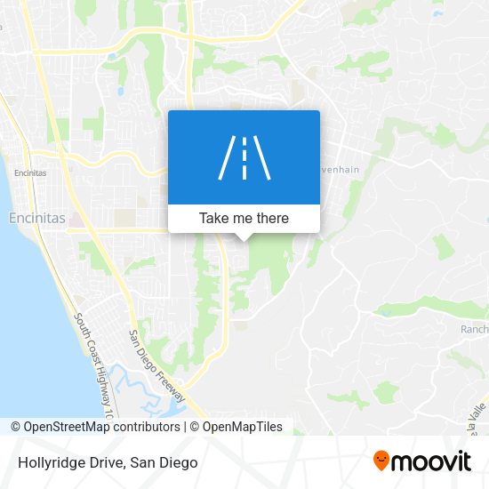 Mapa de Hollyridge Drive