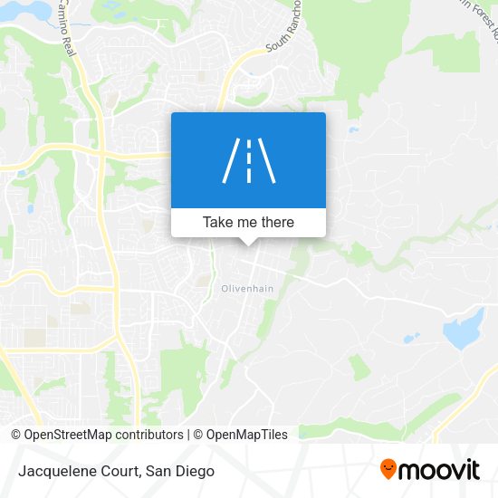 Mapa de Jacquelene Court