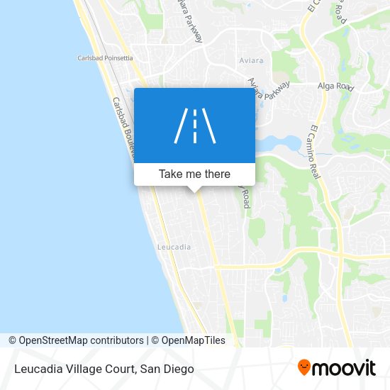 Leucadia Village Court map