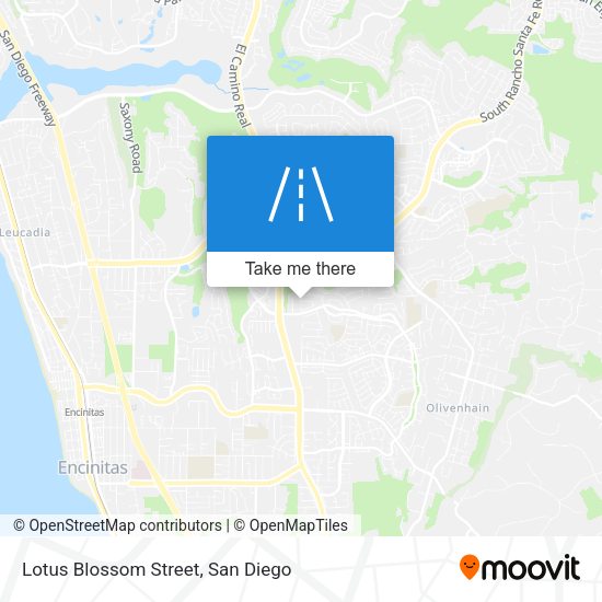 Lotus Blossom Street map