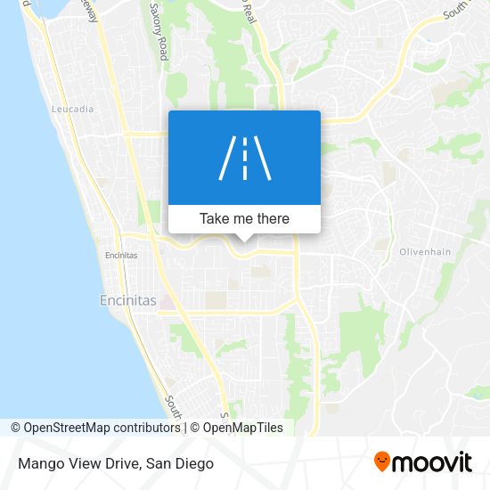 Mango View Drive map