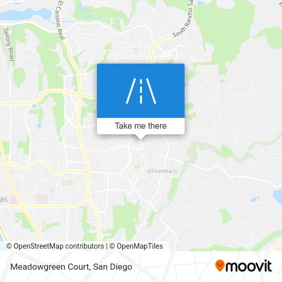 Meadowgreen Court map