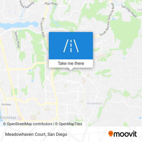 Meadowhaven Court map