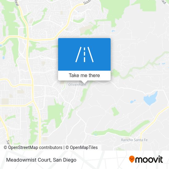 Mapa de Meadowmist Court