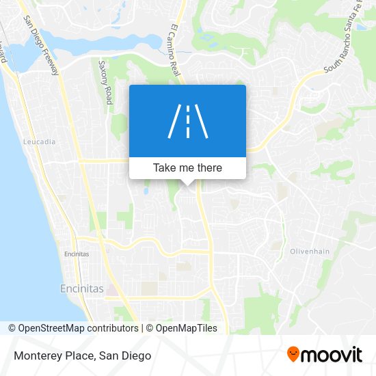 Mapa de Monterey Place