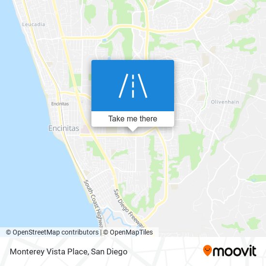 Mapa de Monterey Vista Place