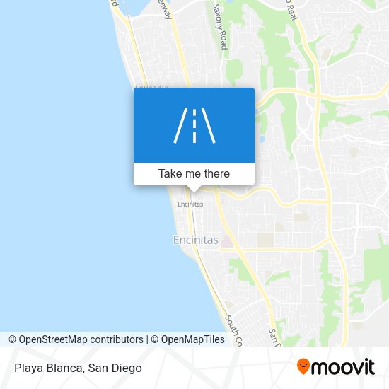 Mapa de Playa Blanca
