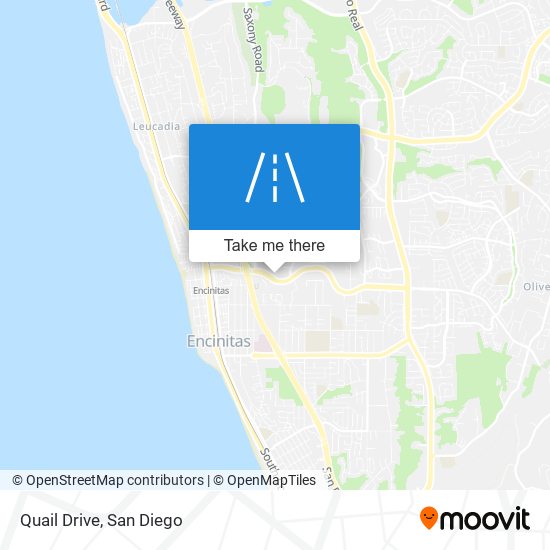 Quail Drive map