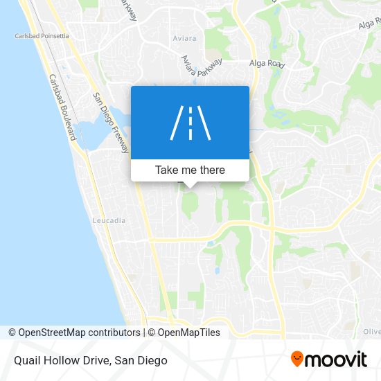 Mapa de Quail Hollow Drive