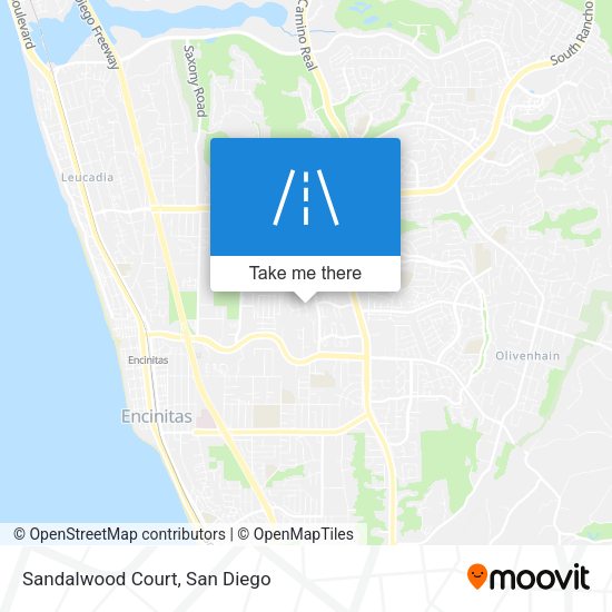 Mapa de Sandalwood Court