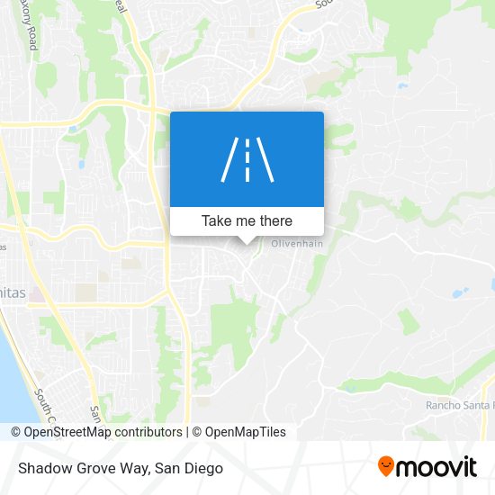 Mapa de Shadow Grove Way