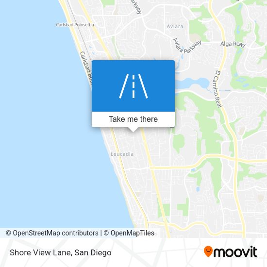 Mapa de Shore View Lane