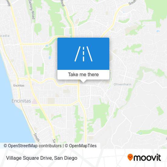 Village Square Drive map