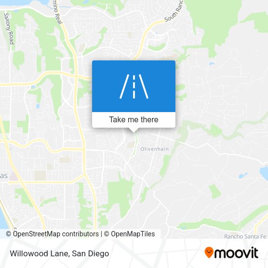Mapa de Willowood Lane