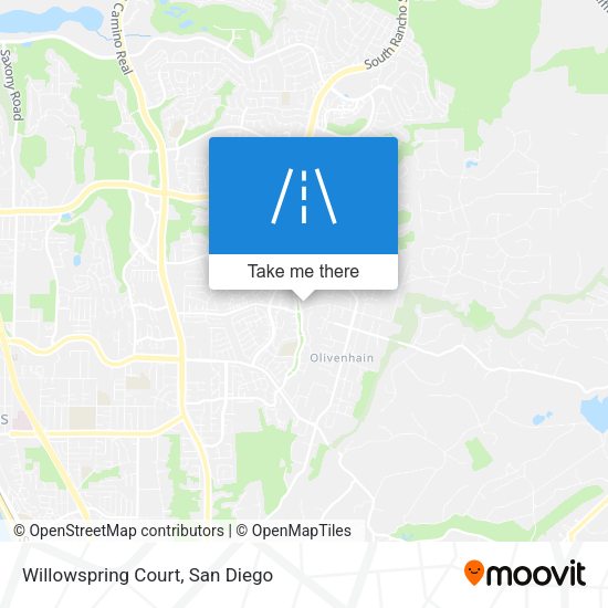 Mapa de Willowspring Court