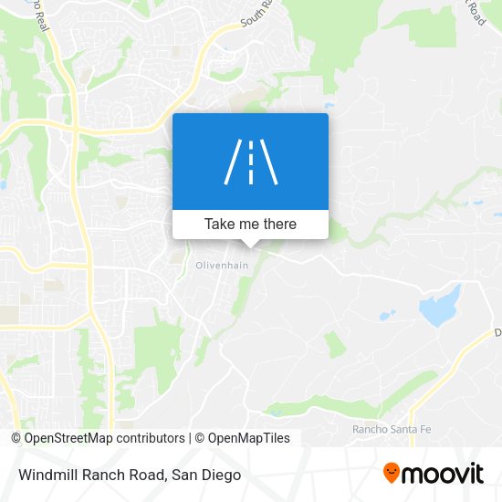 Mapa de Windmill Ranch Road