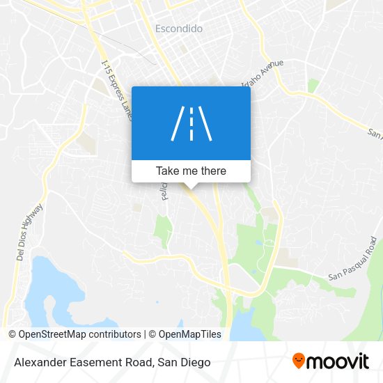 Alexander Easement Road map