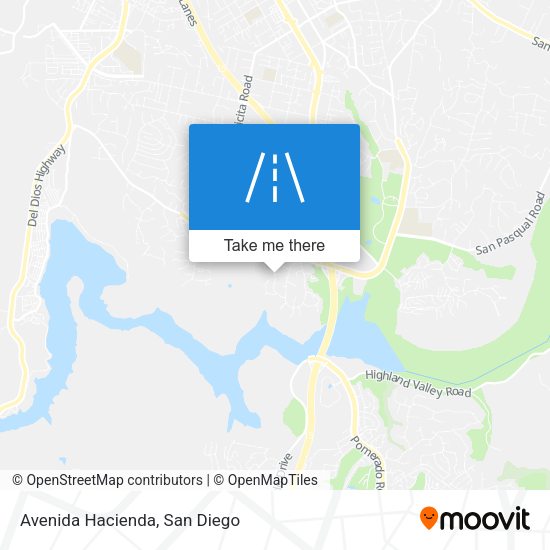 Mapa de Avenida Hacienda