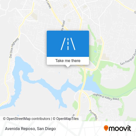 Mapa de Avenida Reposo